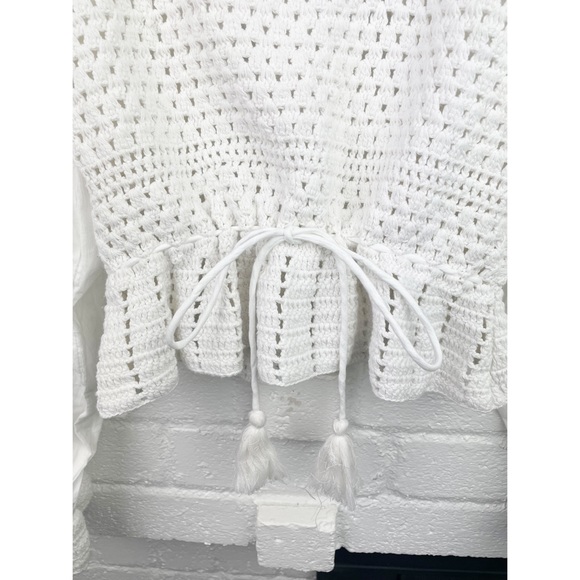 NWT Free People Megan Crochet Top - Picture 7 of 13